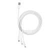 Baseus Superior Multi Charger Kabel USB A, USB C+Micro USB A+Lightning, USB2, 0,48 Gbit/s, 1,5m - Vit#4