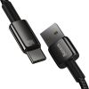 Baseus Tungsten Gold Cable USB/C 100W Fast Charging 1m - Svart#4