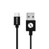 Champion Ladd & Synk kabel USB-A till USB-C 1m Svart#1