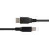 Deltaco USB 2.0 Kabel Typ A - Typ B, 3m - Svart#2