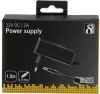 Nätadapter,12VDC, 2A, 1,5m,svart Deltaco#2