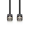 Nätverkskabel 2m, Cat6, RJ45 Kabel, Rund - Svart#2