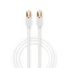 Nätverkskabel 1m, Cat6, RJ45 Kabel - Vit#3