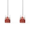 Nätverkskabel 5m, Cat6, RJ45, S/FTP, Rund - Vit#2