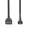 HDMI till Micro HDMI-kabel, High Speed kabel m. Ethernet 4K@30Hz, 10.2 Gbps, 2 m#2