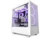 NZXT H5 Flow Mid ATX Tower Case Light, m. Sidfönster, Vit Chassi#1