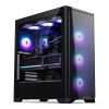 Phanteks Eclipse G370A Mid Tower Case, Temp Glass, Fan x 3, Black#1
