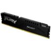 16 GB DDR5-5200 Kingston FURY Beast Black CL40, XMP - Svart