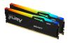 32 GB (2x16GB) DDR5-6000 Kingston FURY Beast Black RGB CL30, XMP - Svart