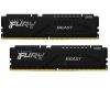 64 GB (2x32GB) DDR5-5200 Kingston FURY Beast Black CL40, XMP - Svart