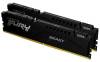 64 GB (2x32GB) DDR5-6400 Kingston FURY Beast Black CL32, XMP - Svart