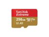 Micro Secure Digital SDXC 256 GB Sandisk Extreme, 190/130 MB/sek, Class 10, UHS-I V30, U3, A2, inkl. SD-adapter#1