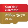 Micro Secure Digital SDXC 256 GB Sandisk Extreme, 190/130 MB/sek, Class 10, UHS-I V30, U3, A2, inkl. SD-adapter#3