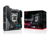 Asus ROG STRIX Z490-I Gaming, Intel LGA1200, Z490, PCI Express, Mini-ITX, CrossFireX, 2xDDR4, 2xM.2 + SATA3 RAID, HDMI/DP, USB-C, SupremeFX 7.1 audio, GigaLAN, WiFi 6, Aura Sync#1