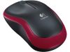 Logitech M185 Trådlös mus - Röd#1