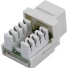 UTP Cat6a Keystone kontaktdon, oskärmad, 22-26AWG, "Tool-free"#1