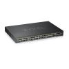 ZYXEL GS1920-48HPv2 52 Port Smart Managed PoE Switch 48x Gigabit Copper PoE and 4x Gigabit dual pers NEBULA FLEX#1