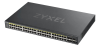 ZYXEL GS1920-48HPv2 52 Port Smart Managed PoE Switch 48x Gigabit Copper PoE and 4x Gigabit dual pers NEBULA FLEX#3