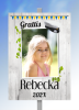 Studentskylt Deluxe 50x70 inkl. Redigering / Design#2