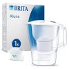 BRITA Aluna vattenfilterkanna vit (2,4 l) inkl. 1st MAXTRA PRO All-in-1-patron, inkl. filter för att minska kalk, klor, metaller som bly och koppar och smakstörande ämnen i vattnet