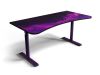 Arozzi Arena Gaming Desk Deep Purple Galaxy, höjdjusterbart, heltäckande musmatta med bild#3