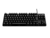 Logitech G413 TKL SE, mekaniskt Tactile, vit bakgrundbelysning, nordiskt - Svart#3