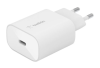 Väggladdare Belkin BoostCharge USB-C Wall Charger 25W, PD 3.0