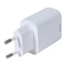 Deltaco USB wall charger, 1x USB-A, fast charging 18 W - Vit#3