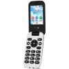 Doro 7031 - Svart/Vit Vikbar telefon 4G#1