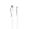 Dudao USB-A till USB Micro kabel 1m - Vit#1