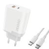 Dudao Laddare 22,5W, 1xUSB-C+1xUSB-A, inkl. 1m USB-C to USB-C kabel#1