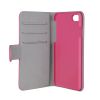 GEAR läderfodral iPhone 7, 3 st kreditkortsfack + plats för sedlar - Rosa#3