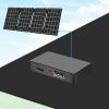 LogiLink Vikbar solcellspanel med USB-laddare 1x USB-C, 1 x USB-A 15W#3