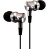 V7 STEREO EARBUDS ALUMINUM W/MIC 1.2M CABLE 3.5MM SILVER IN#3