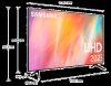 55" Samsung UE55AU7105KXXC 4K UHD-TV m. Motion Xcelerator-teknik Demoex#4