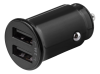 DELTACO 12/24 V USB-billaddare, dubbla USB-A portar, 2.4 A, 12 W#1